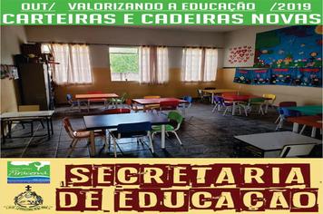 MOBILIÁRIO ESCOLA MUNICIPAL ENI RESENDE COSTA LARA.